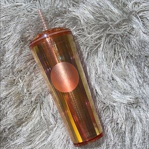 Starbucks Summer Rose Gold Dome Tumbler 24 oz